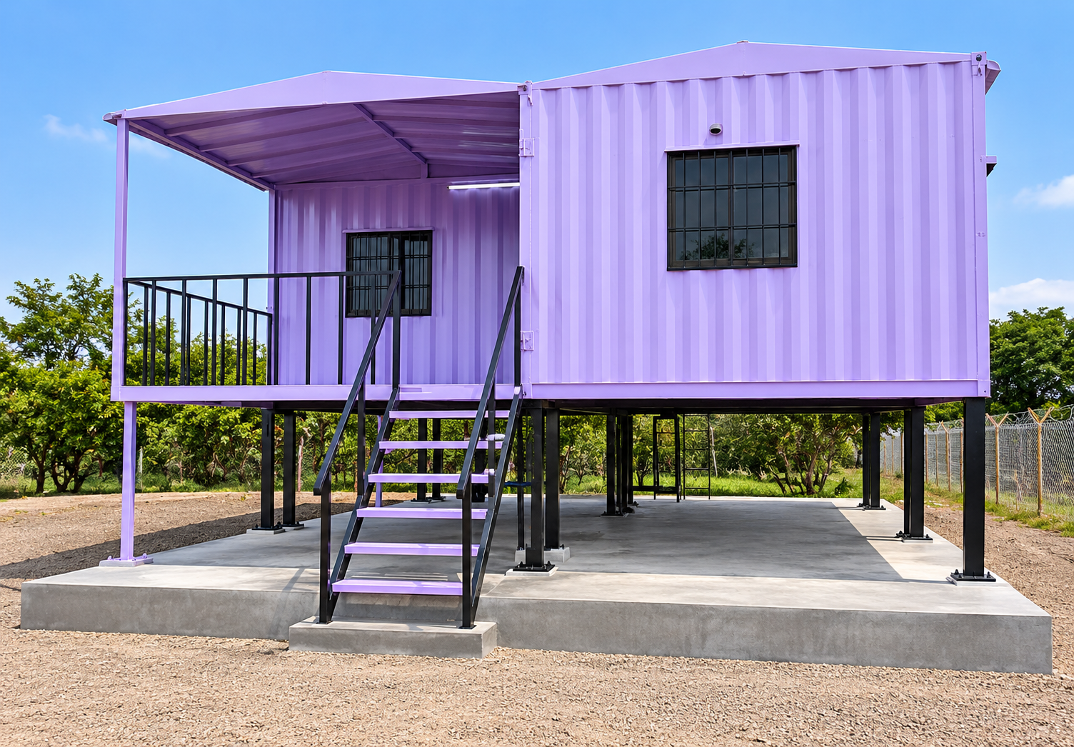 Prefabricated Farm House Accommodation Cabin