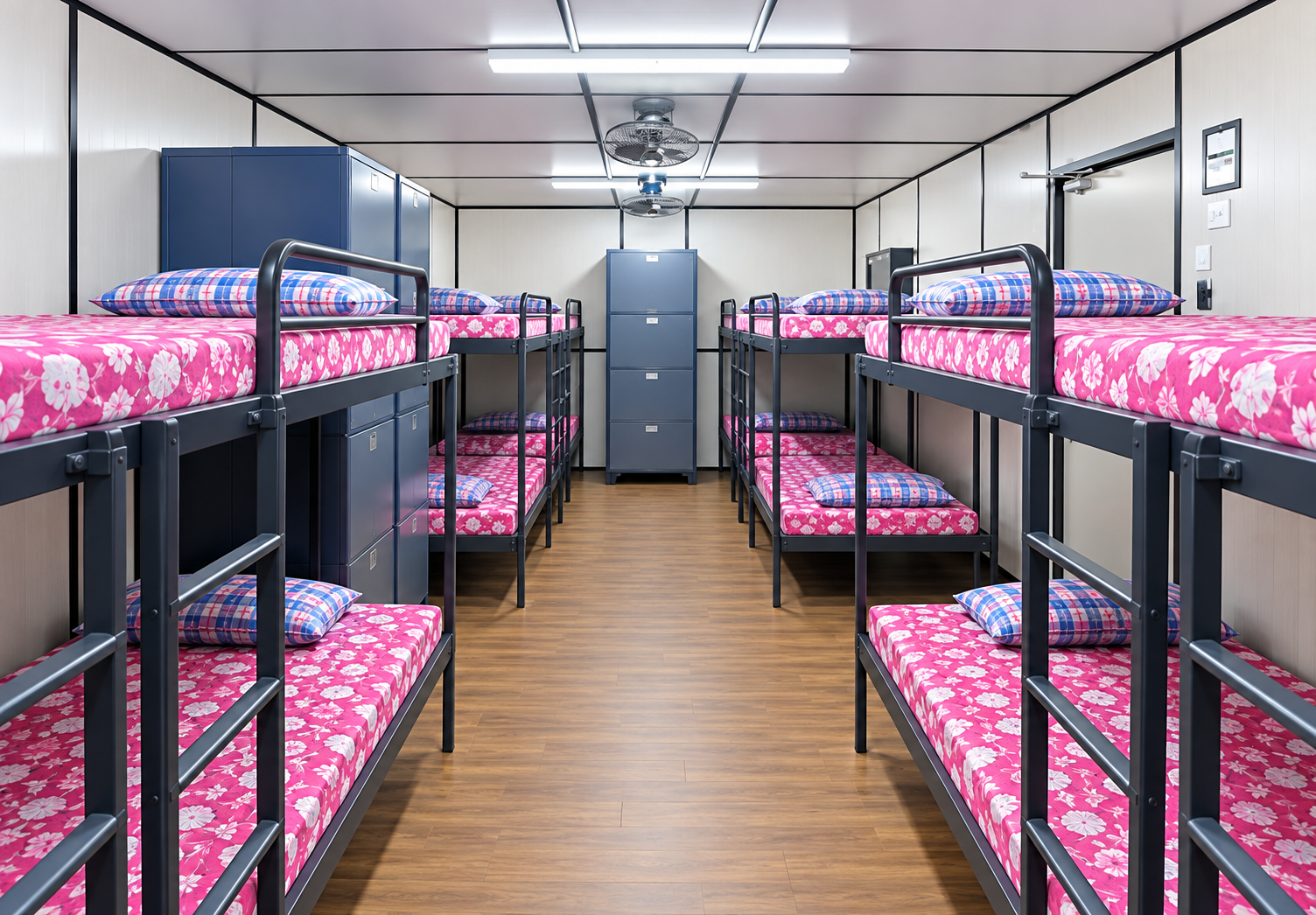 Portable Bunk House Cabin Interior